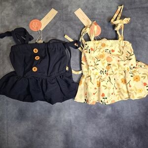 Brand New With Tags Floral And Navy Baileys Blossom Shirts